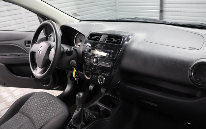Mitsubishi Space Star cena 25400 przebieg: 103900, rok produkcji 2013 z Zawadzkie małe 121